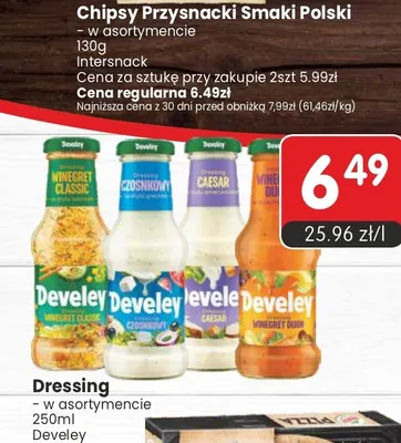 Dressing Develey promocja w Market Point