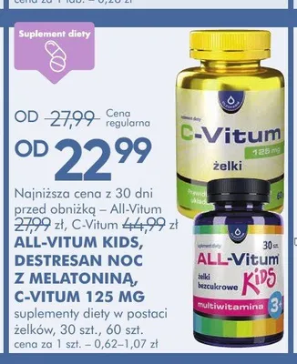 Suplement diety w postaci żelków DESTRESAN NOC Z MELATONINĄ promocja w Super-Pharm