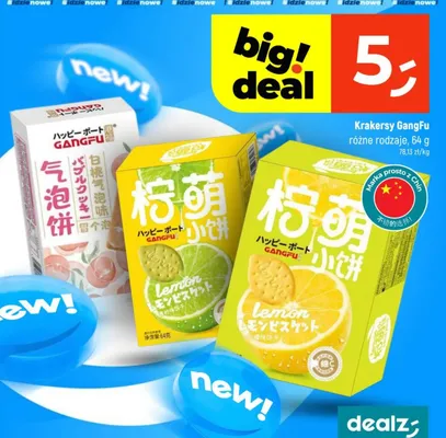 Krakersy różne rodzaje promocja w Dealz