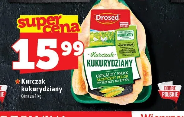 Kurczak kukurydziany Drosed promocja w TOPAZ