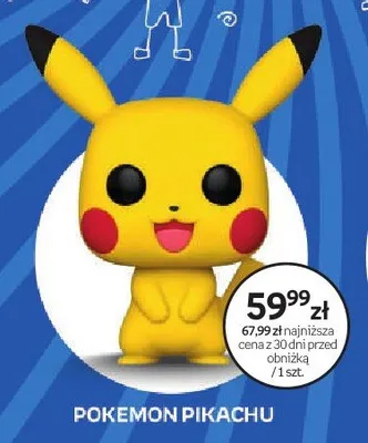 Figurka Funko Pokemon Pikachu promocja w Dzień Dziecka