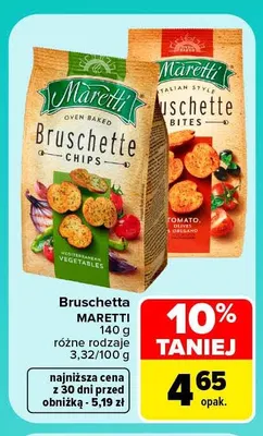 Bruschetta Maretti promocja w Carrefour Market