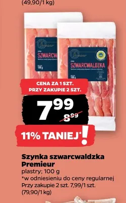 Szynka szwarcwaldzka Premieur promocja w Netto