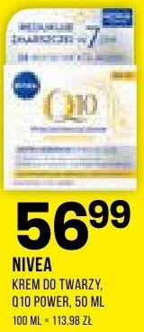 Krem do twarzy Nivea Q10 Power promocja w Drogerie Natura