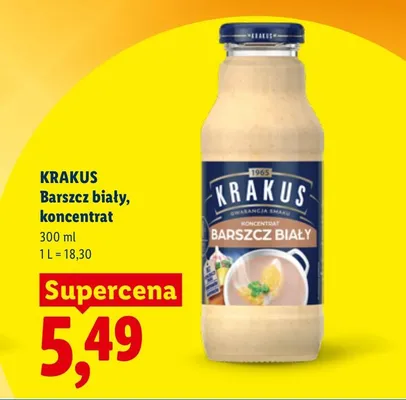 Barszcz biały Charsznica promocja w Lidl