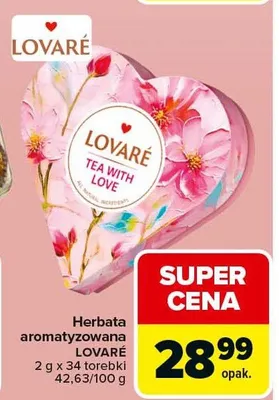 Herbata aromatyzowana promocja w Carrefour