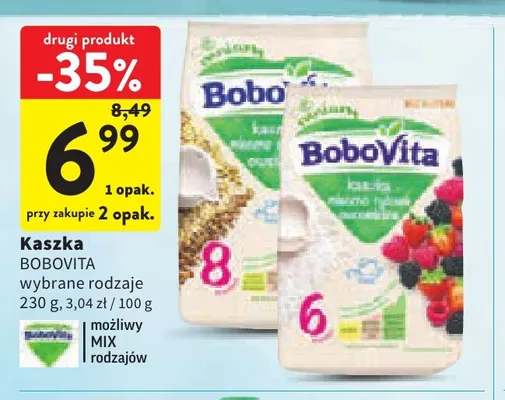 Kaszka BoboVita promocja w Intermarche