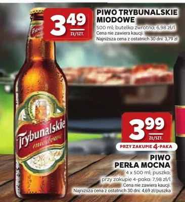 Piwo Perła Mocna promocja w Stokrotka