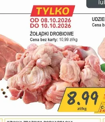 Żołądki drobiowe promocja w Słoneczko
