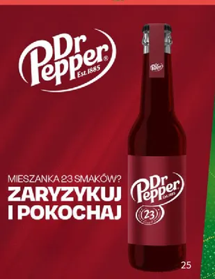 Napój gazowany Dr Pepper promocja w Selgros