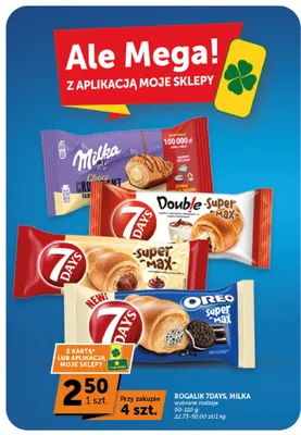 Rogalik Milka Choco Croissant promocja w Groszek
