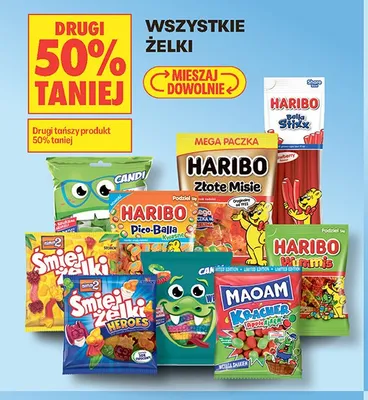 Żelki promocja w Biedronka