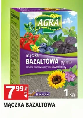 Mączka bazaltowa promocja w Merkury Market