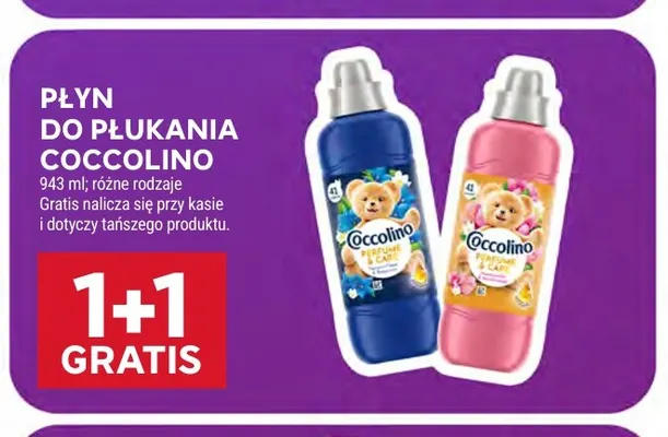 Płyn do płukania Coccolino promocja w Stokrotka