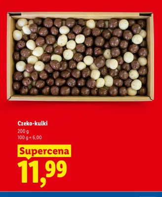 Czeko-kulki promocja w Lidl