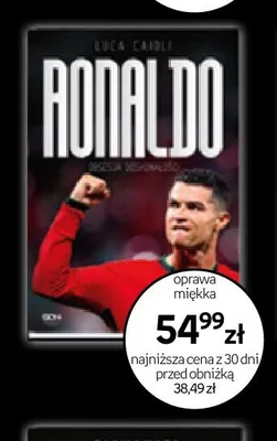 Książka Ronaldo oprawa miękka promocja w Empik
