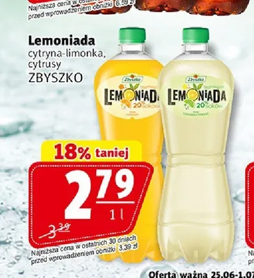 Lemoniada Zbyszko promocja w Prim Market