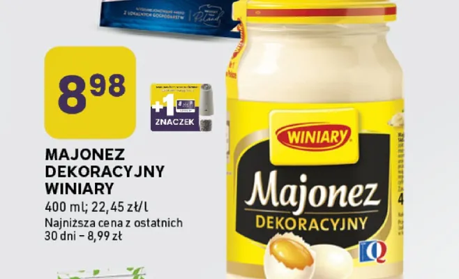 Majonez dekoracyjny Winiary promocja w Stokrotka