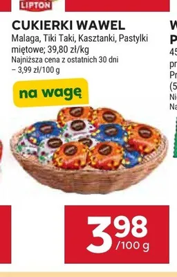 Cukierki Wawel Pastylki miętowe na wagę promocja w Stokrotka