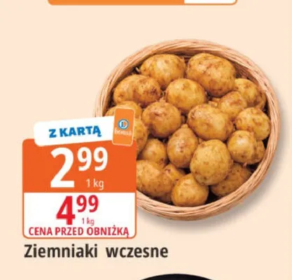 Ziemniaki wczesne promocja w Leclerc