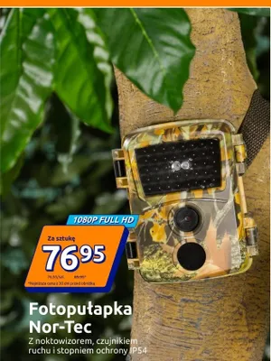Fotopułapka z noktowizorem, czujnikiem ruchu i stopniem ochrony IP54 promocja w Action