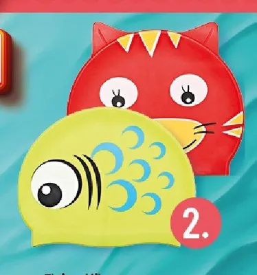Czepek silikonowy dla dzieci Flying Mike promocja w POLOmarket