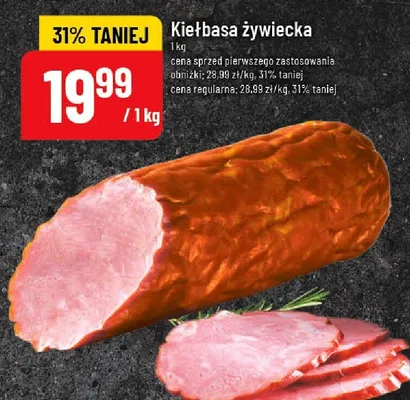 Kiełbasa żywiecka POLOmarket promocja w POLOmarket