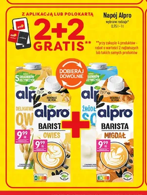 Napój owsiany Alpro Barista Owies promocja w POLOmarket