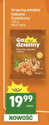 Orzech włoski łuskany Makar promocja w Delikatesy Centrum
