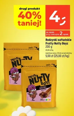 Rodzynki sułtańskie promocja w Dealz