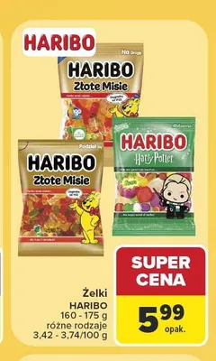 Żelki Haribo Harry Potter promocja w Carrefour