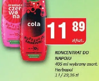 Koncentrat do napoju promocja w Chorten