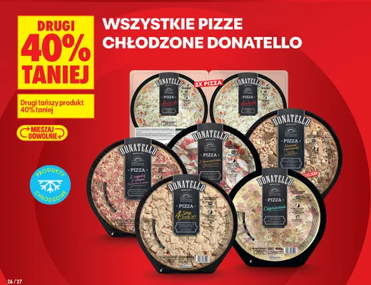 Pizza z kurczakiem Donatello promocja w Biedronka
