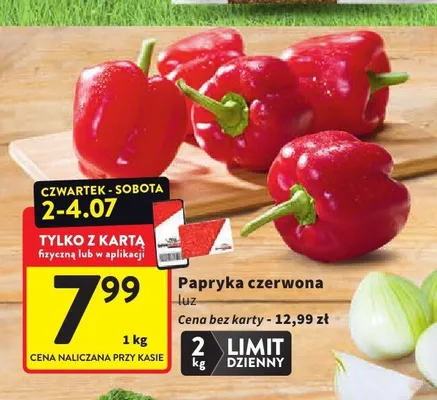 Papryka czerwona luz promocja w Intermarche