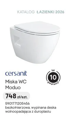 Miska WC Cersanit Moduo promocja w Castorama