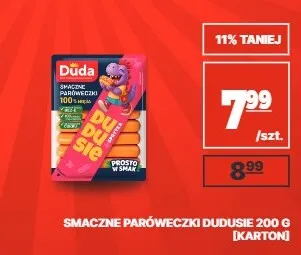 Parówki Duda Dudusie Smaczne Paróweczki promocja w API Market