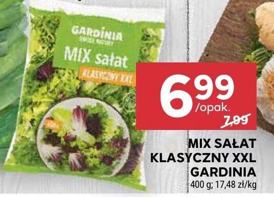 Mix sałat klasyczny XXL Gardinia promocja w Stokrotka
