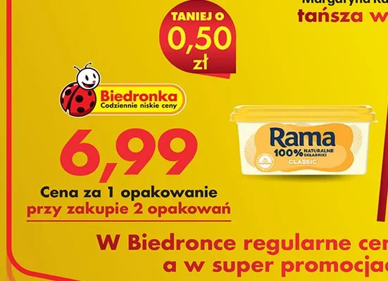 Margaryna Classic promocja w Biedronka
