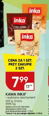Kawa Inka wybrany asortyment promocja w Chata Polska
