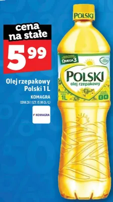 Olej rzepakowy Polski promocja w TOPAZ