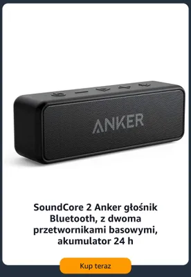 Głośnik Bluetooth Anker SoundCore 2 promocja w Amazon