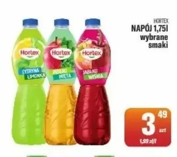 Napój Hortex jabłko mięta promocja w Tomi Markt