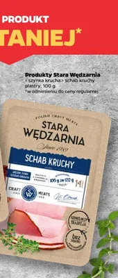Schab kruchy Stara Wędzarnia promocja w Netto