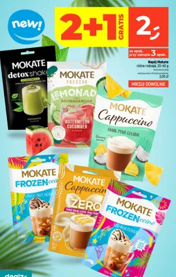 Napój Mokate Detox Shake Pistachio Flavour promocja w Dealz