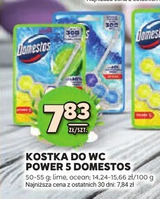 Kostka do WC power 5 promocja w Stokrotka
