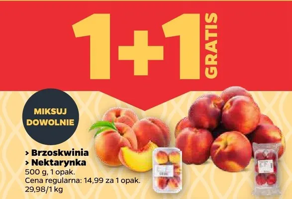 Nektarynka promocja w Netto