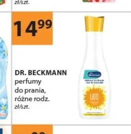 Perfumy do prania Dr. Beckmann promocja w Drogerie Laboo