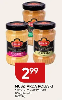 Musztarda Roleski sarepska wybrany asortyment promocja w Chata Polska