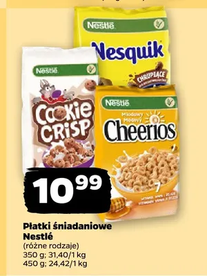Płatki śniadaniowe Cheerios Nestlé promocja w Netto