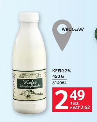 Kefir 2% Międzybórz promocja w Selgros